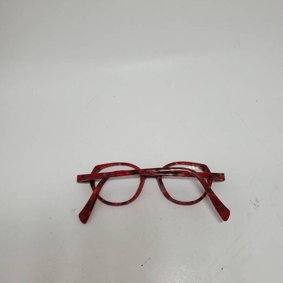 Traction Ovide Ecaberl Red Marble Frames Glasses France Round Art Frames Only - Picture 8 of 9